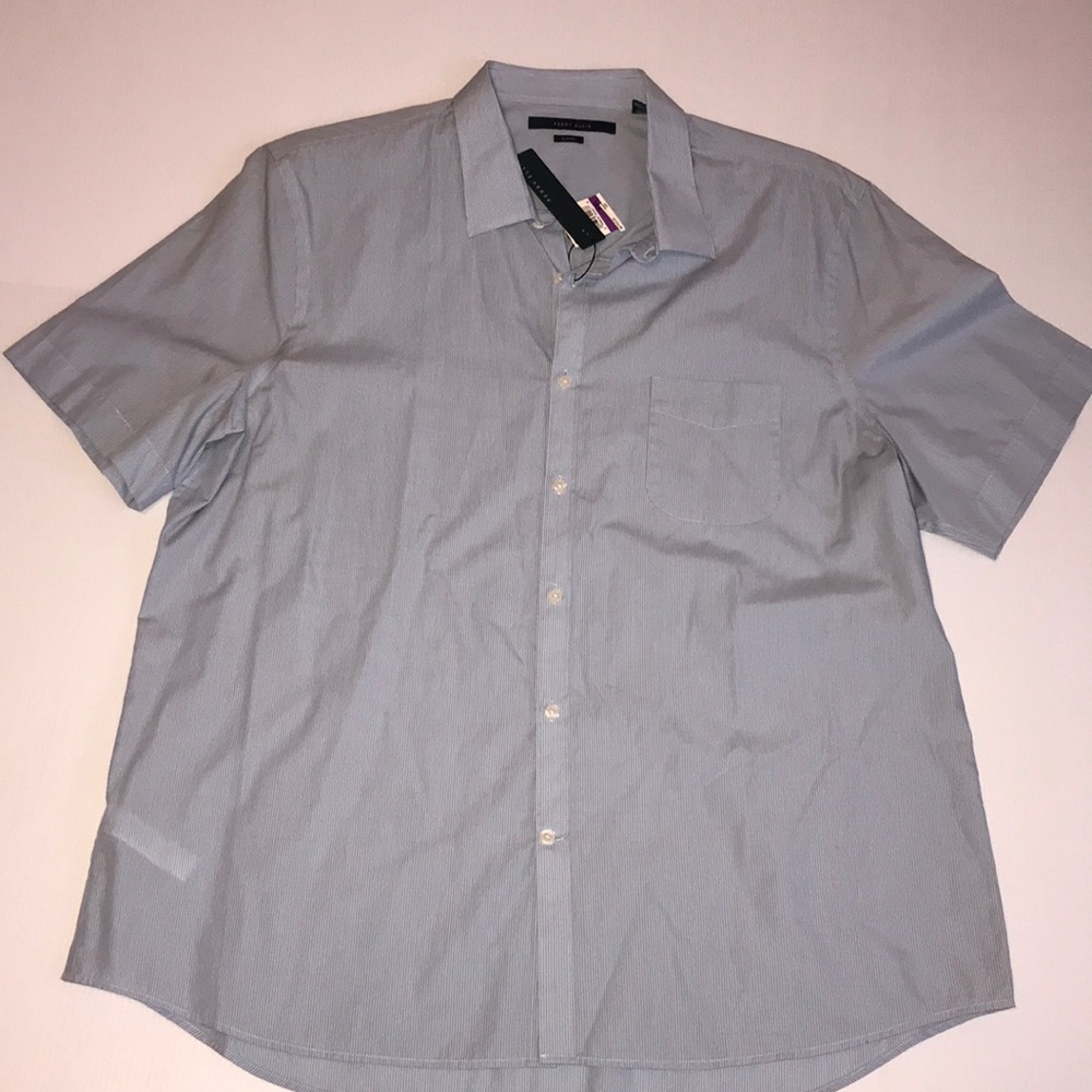 - Perry Ellis shirt 👕 🆕 slim fit SZ XXL
